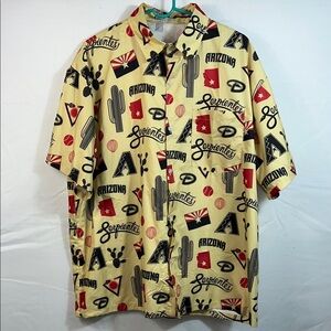 Arizona Diamondbacks SGA Hawaiian Themed Shirt 0693